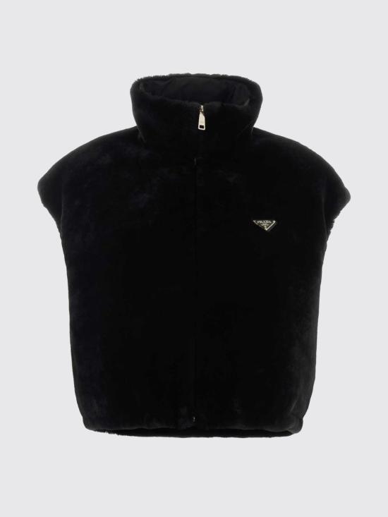 26SS 프라다 코트 59492SOOO15VF F0002 Black