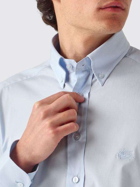 26SS 에트로 긴팔 셔츠 MRIB0004AV607 B3033 Sky Blue - ETRO