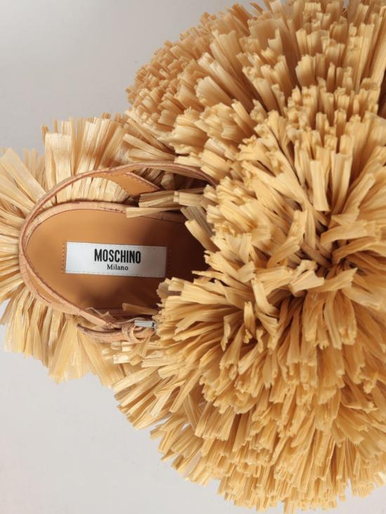 26SS 모스키노 힐/펌프스 MA1640BC0O MS1 Natural - MOSCHINO