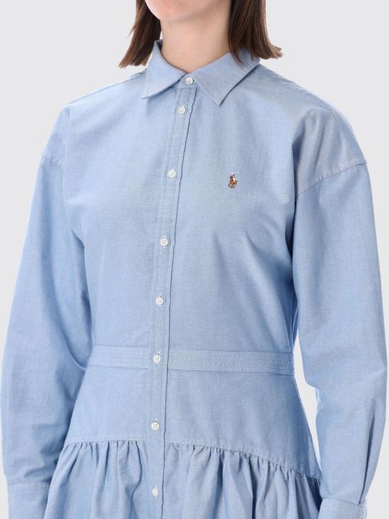 26SS 폴로 랄프로렌 숏 원피스 211B22755 001 Blue - POLO RALPH LAUREN