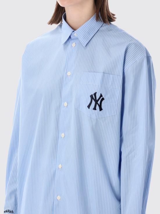 26SS 스포티앤리치 셔츠 SI006610675ST02 3674 Blue - SPORTY & RICH