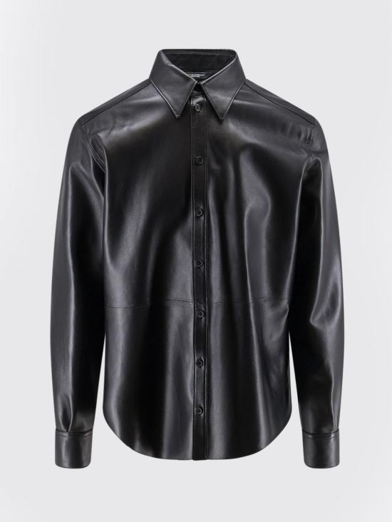 26SS 돌체앤가바나 긴팔 셔츠 G5NP9LHULFY N0000 Black - DOLCE & GABBANA