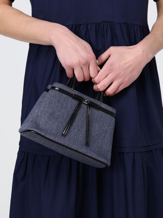 26SS 살바토레 페라가모 토트백 221103 790325 001 Denim - SALVATORE FERRAGAMO