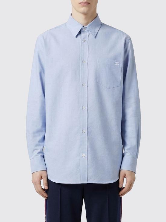 26SS 구찌 셔츠 852704ZASM7 4910 Blue