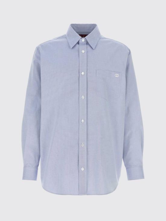 26SS 구찌 셔츠 852704ZASM7 4910 Blue - GUCCI