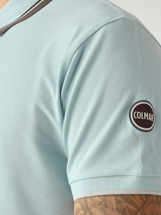 26SS 콜마르 폴로 티셔츠 7659N4SH 639 Gnawed Blue - COLMAR