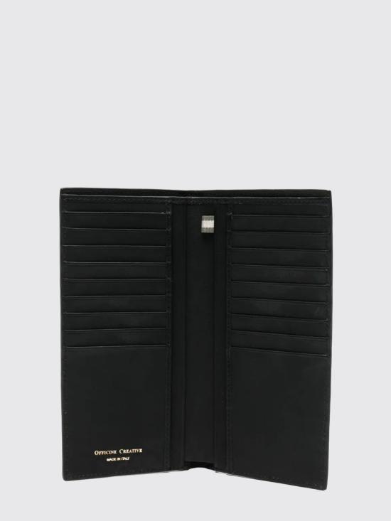 26SS 오피시네크리에이티브 남성지갑 OCLBOUD25AERBT 1000 Black - OFFICINE CREATIVE