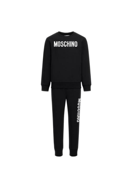 26SS [키즈] 모스키노 캐주얼 세트 HUK04K LDA11 60100 Black