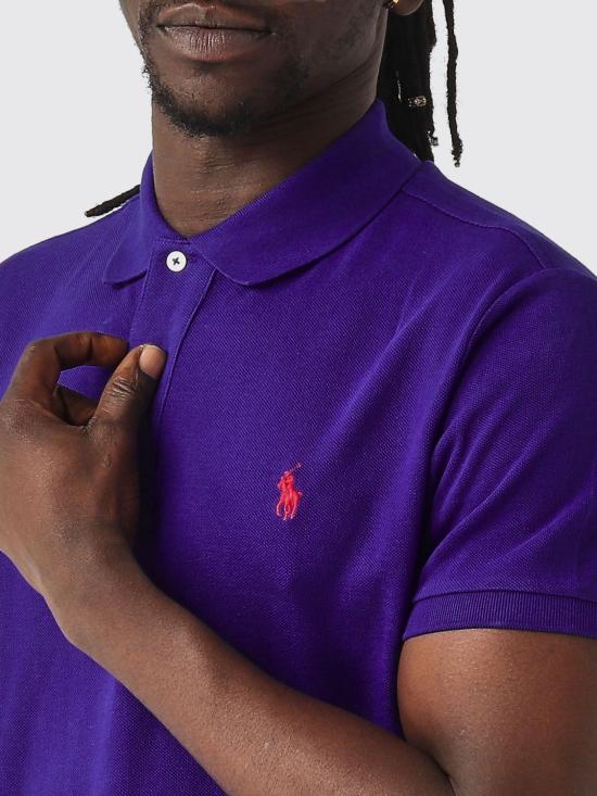 26SS 폴로 랄프로렌 폴로 티셔츠 710782592 010 Blue 2 - POLO RALPH LAUREN