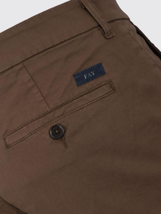 26SS 페이 스트레이트 팬츠 NTM8652187TGUR S612 Brown - FAY