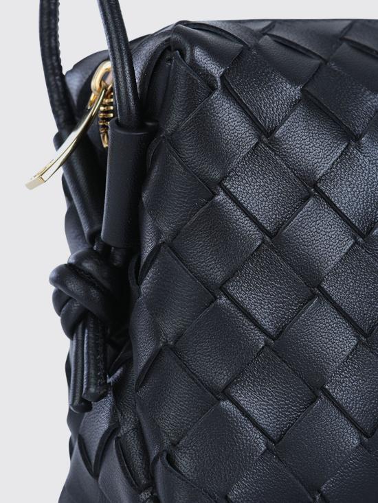 26SS 보테가베네타 미니 루프 카메라 백 723547V1G11 8425 Black - BOTTEGA VENETA