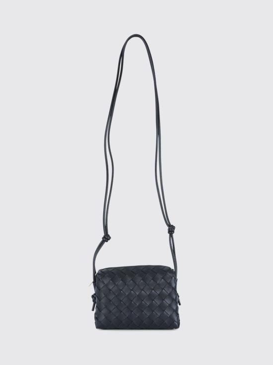 26SS 보테가베네타 미니 루프 카메라 백 723547V1G11 8425 Black - BOTTEGA VENETA