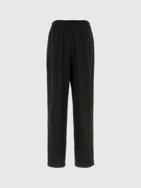 26SS 조르지오 아르마니 스트레이트 팬츠 GM003380TE20683 UC001 Black - GIORGIO ARMANI