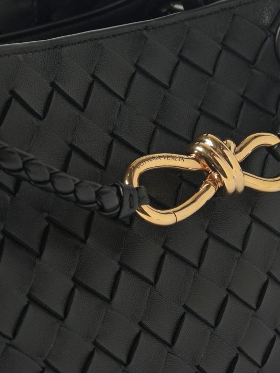 26SS 보테가베네타 안디아모 스몰 토트백 766014VCPP1 1139 Black - BOTTEGA VENETA