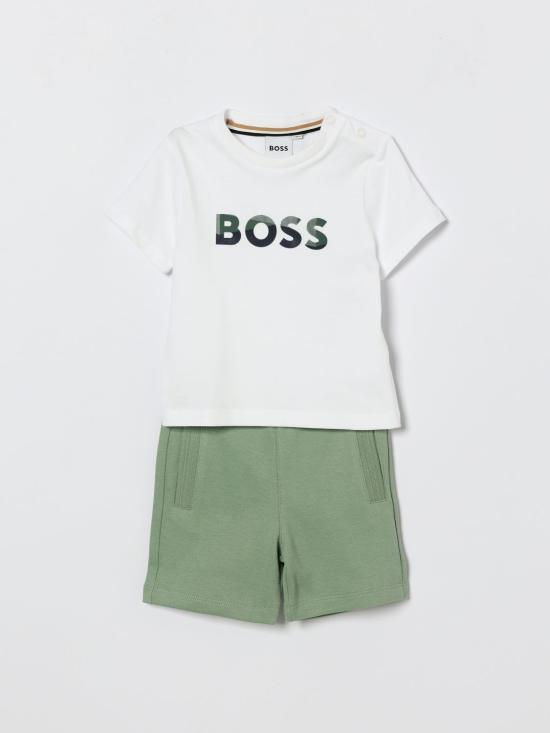 26SS [키즈] 보스 트레이닝 웨어 J52851 64U Green