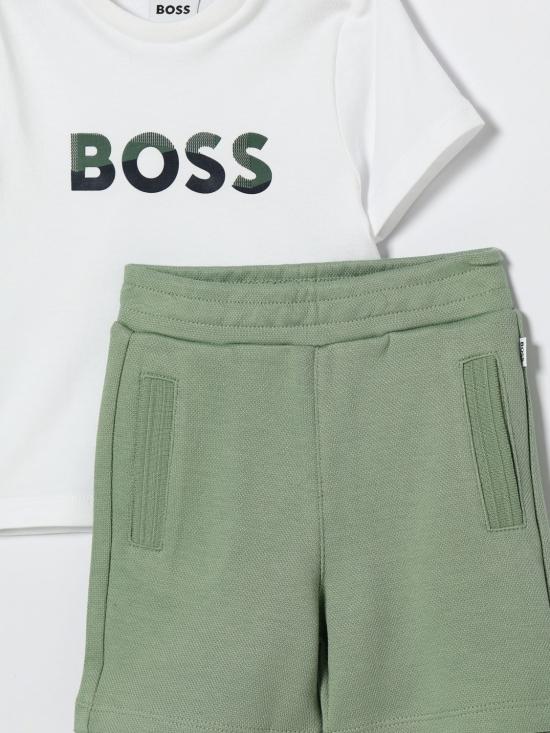 26SS [키즈] 보스 트레이닝 웨어 J52851 64U Green - BOSS