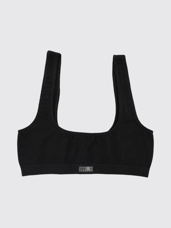 26SS MM6 메종마르지엘라 브라  MKRK40010 001 Black