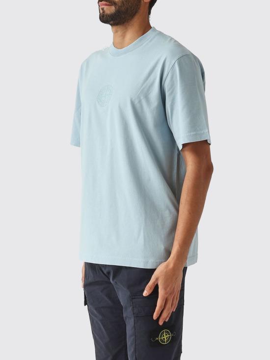 26SS 스톤 아일랜드 반팔 티셔츠 2100001S0E14 V004A Sky Blue - STONE ISLAND