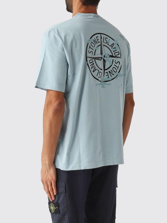 26SS 스톤 아일랜드 반팔 티셔츠 2100001S0E14 V004A Sky Blue - STONE ISLAND