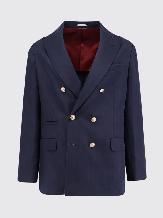 26SS 브루넬로 쿠치넬리 수트 자켓 MR4787BPDG C1021 Navy - BRUNELLO CUCINELLI