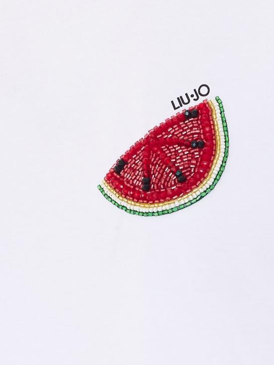 26SS 리우조 반팔 티셔츠 WA6414JS923 P9434 Red - LIU JO