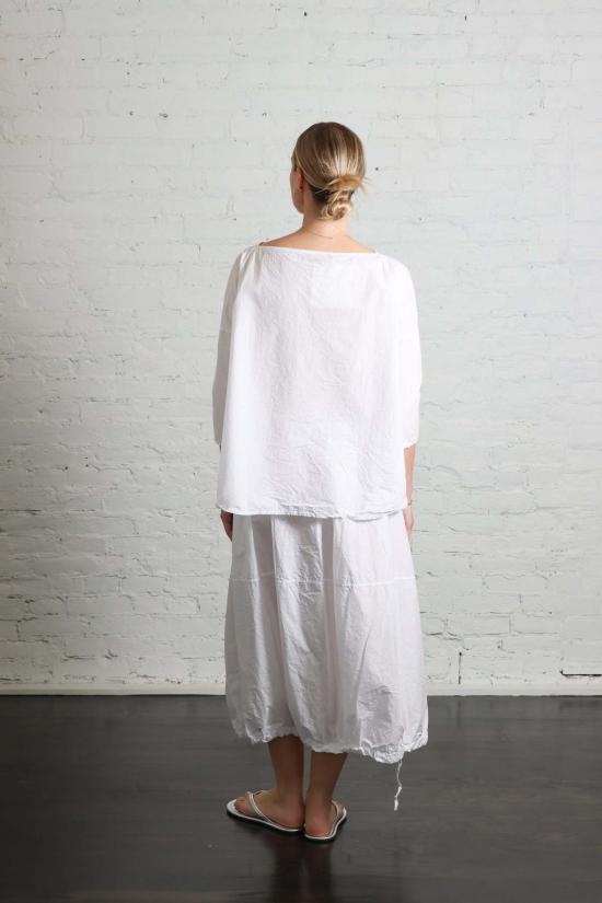  앨범 디 파밀리아 블라우스 앨범 Di Famiglia 짧은 튜닉 Tc 탑 - ALBUM DI FAMIGLIA