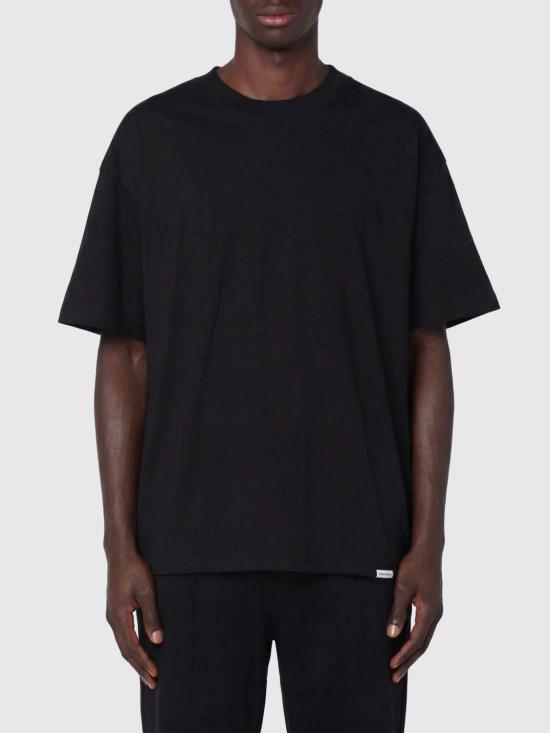 26SS 리프레젠트 반팔 티셔츠 INM4742 001 Black