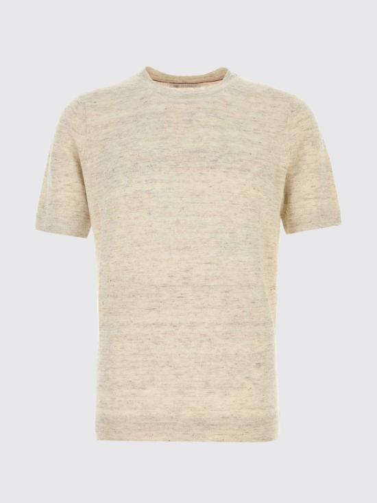 26SS 브루넬로 쿠치넬리 폴로 티셔츠 M2L00340 C2438 Beige - BRUNELLO CUCINELLI