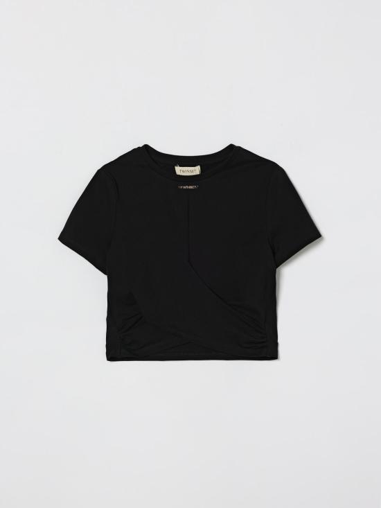 26SS [키즈] 트윈셋 티셔츠 261GJ2256 00006 Black