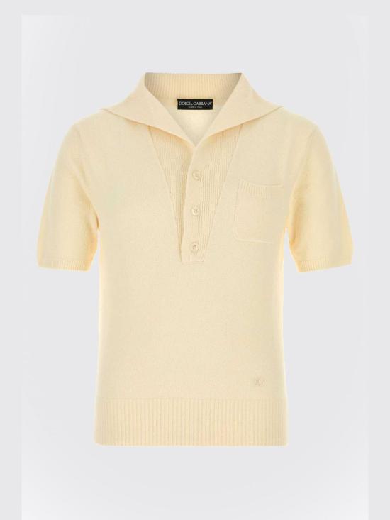 26SS 돌체앤가바나 폴로 티셔츠 GXZBIZJGMGX A3791 Beige - DOLCE & GABBANA
