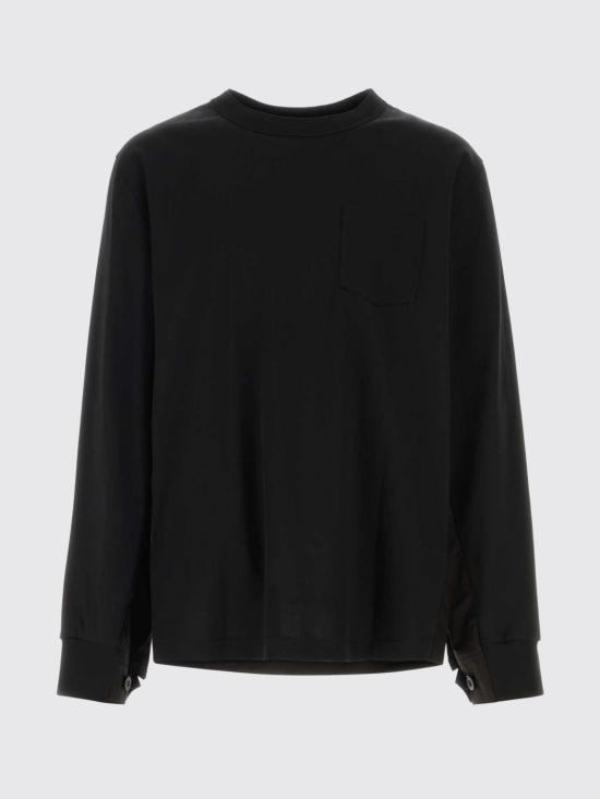 26SS 사카이 긴팔 티셔츠 2603954M 001 Black - SACAI