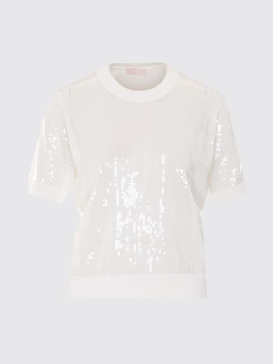 26SS 리우조 스웨터 WA6216MA68R P9691 White - LIU JO