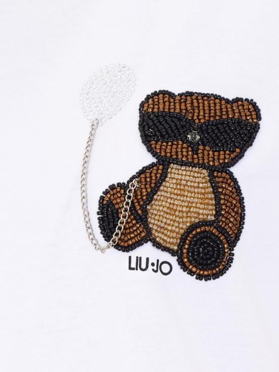 26SS 리우조 반팔 티셔츠 WA6414JS923 P9430 White - LIU JO