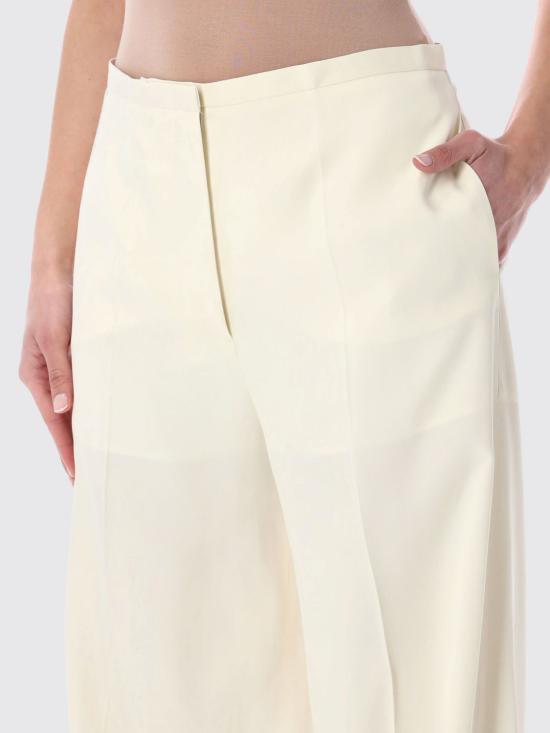 26SS 알베르타 페레티 팬츠 3040128 0003 White - ALBERTA FERRETTI