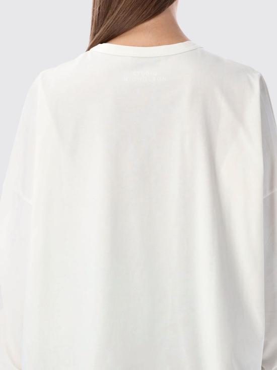 26SS 스튜디오 니콜슨 긴팔 티셔츠 LOOP1618 OPTIC WHIT White - STUDIO NICHOLSON