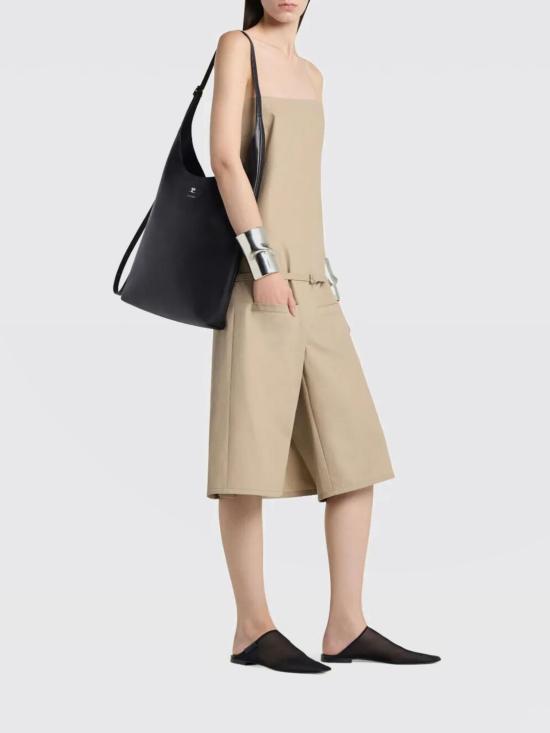 26SS 쿠레쥬 숄더백 226GSA229CR0027 9999 Black - COURREGES