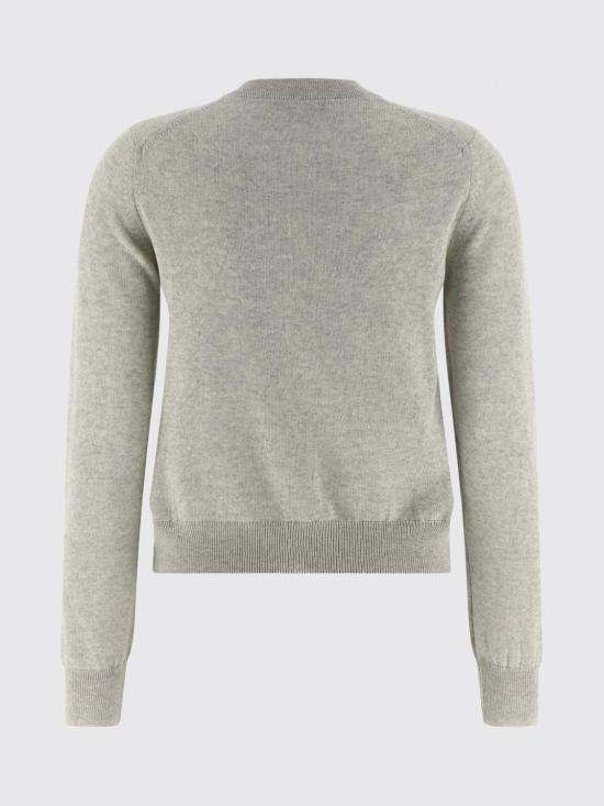 26SS 메종키츠네 베이비 폭스 메리노 레귤러 가디건 PW00502KT1181 H120 Grey - MAISON KITSUNE
