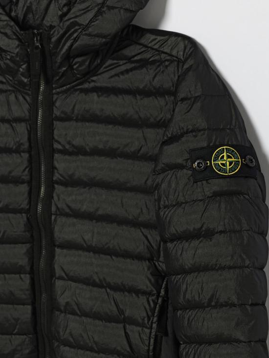 26SS [키즈] 스톤 아일랜드 캐주얼 자켓 4100009S0024 V0029 Black - STONE ISLAND