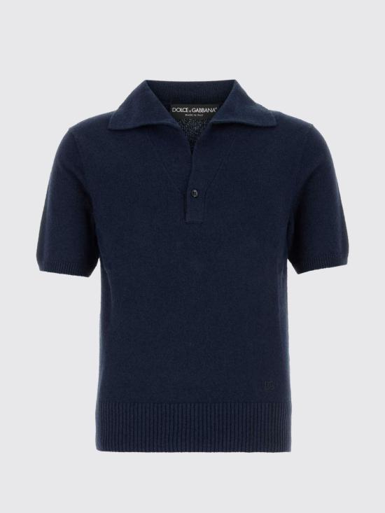 26SS 돌체앤가바나 폴로 티셔츠 GXZBHZJGMGX B3895 Blue 1 - DOLCE & GABBANA