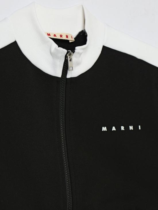 26SS [키즈] 마르니 풀오버 M01772M00V0 0M900 Black - MARNI