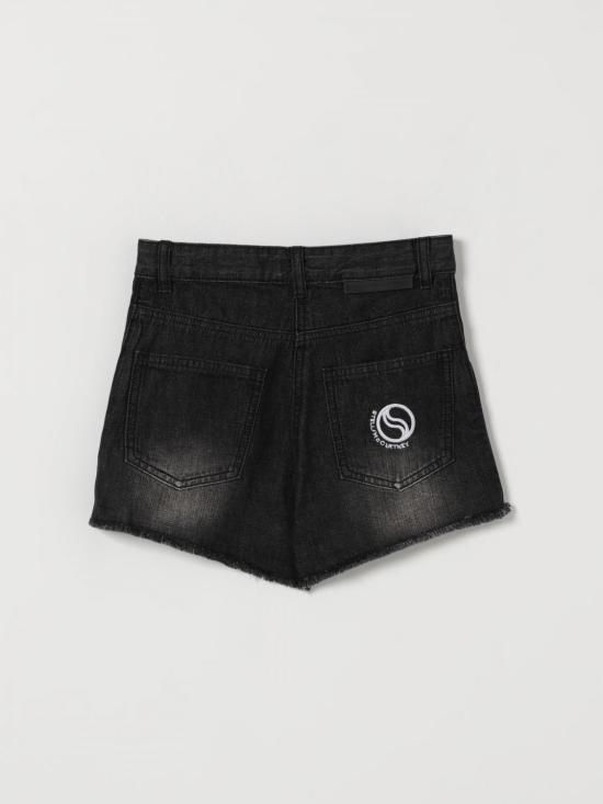 26SS [키즈] 스텔라 맥카트니 쇼츠/버뮤다 TY6D69Z3543 930 Black - STELLA MCCARTNEY