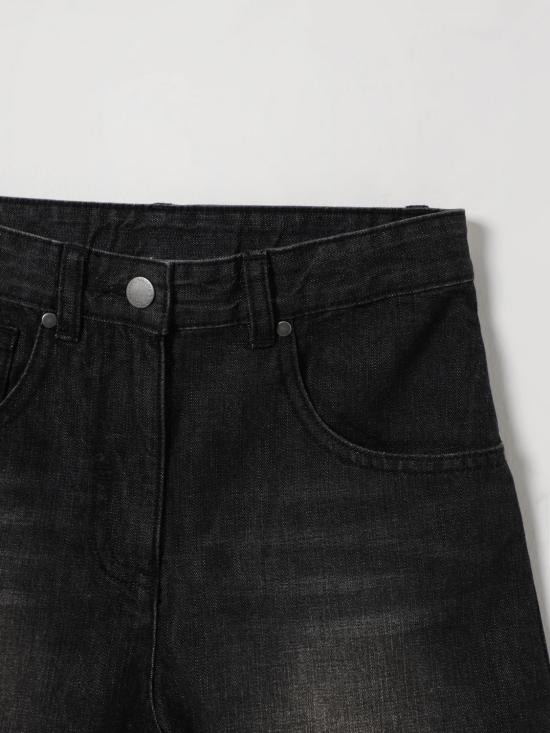 26SS [키즈] 스텔라 맥카트니 쇼츠/버뮤다 TY6D69Z3543 930 Black - STELLA MCCARTNEY