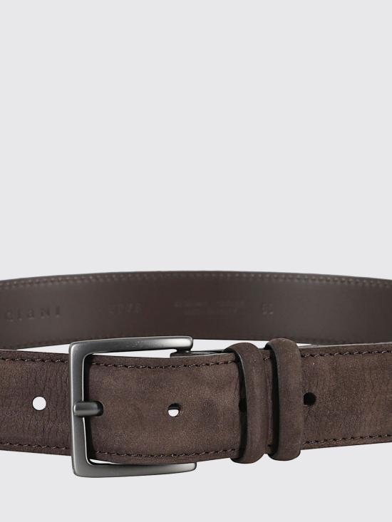 26SS 오르치아니 가죽 벨트 U08279NAB T MORO Brown - ORCIANI