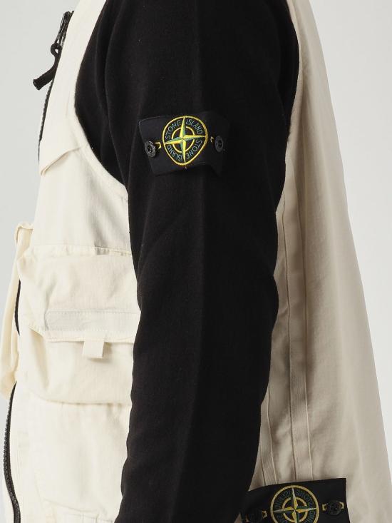 26SS 스톤 아일랜드 베스트 G100006S0318 V0093 Ivory - STONE ISLAND
