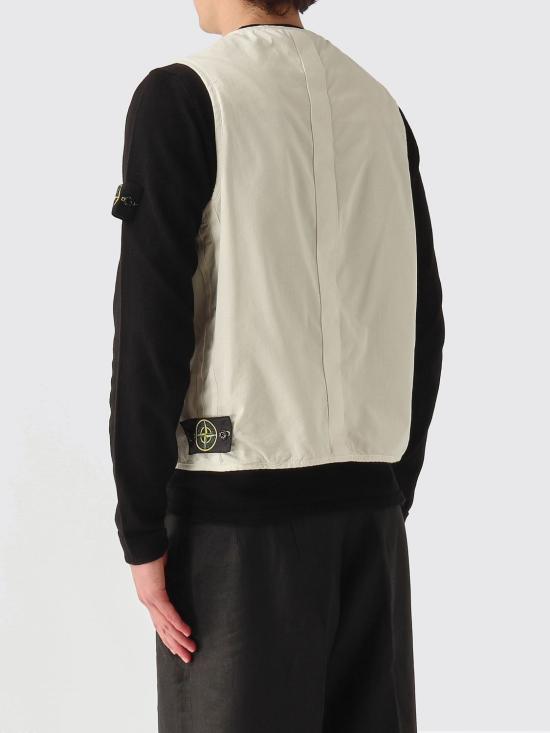 26SS 스톤 아일랜드 베스트 G100006S0318 V0093 Ivory - STONE ISLAND
