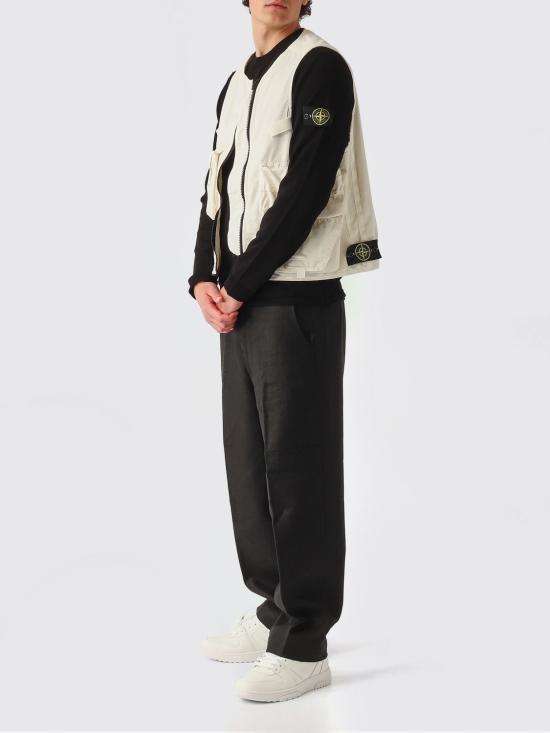26SS 스톤 아일랜드 베스트 G100006S0318 V0093 Ivory - STONE ISLAND