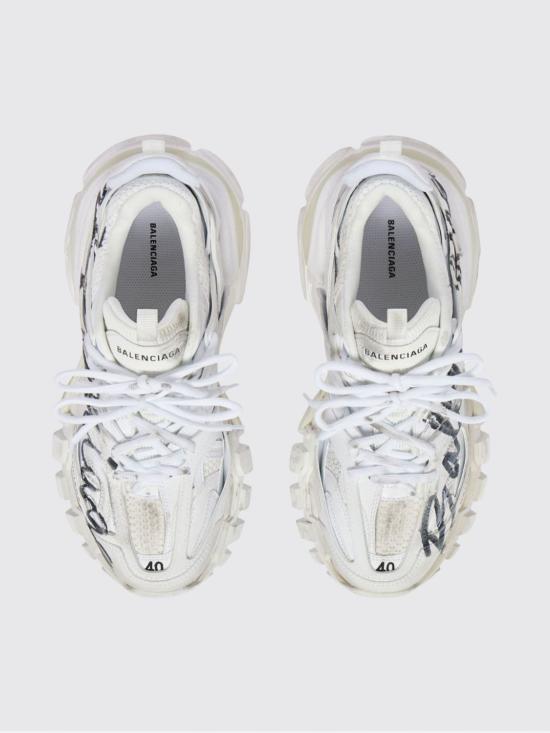 26SS 발렌시아가 트랙 시그니쳐 스니커즈 542023WTRHW 9010 White - BALENCIAGA