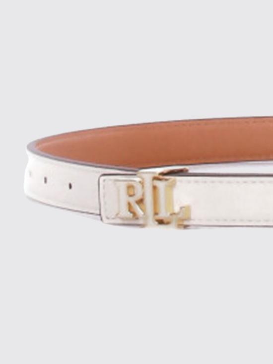 26SS 랄프 로렌 레귤러 벨트 412P04418 003 White - RALPH LAUREN