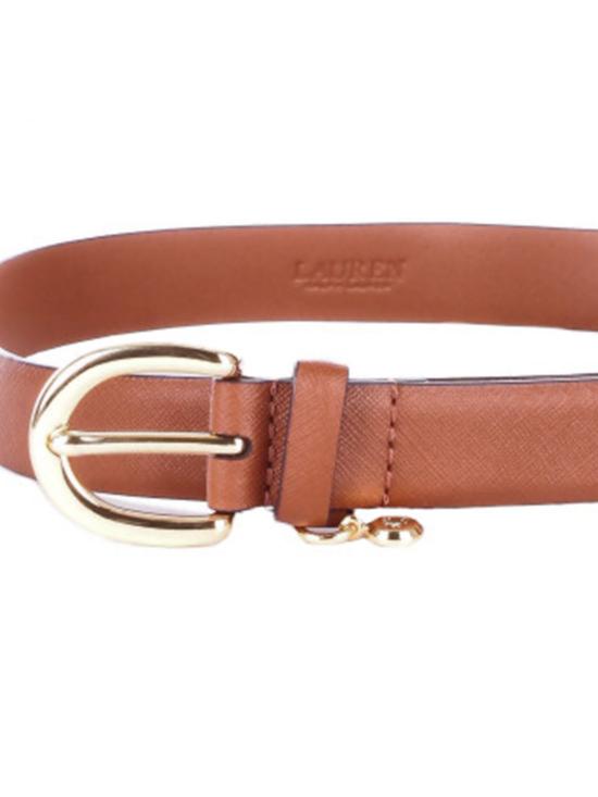 26SS 랄프 로렌 레귤러 벨트 412802952 005 Brown - RALPH LAUREN