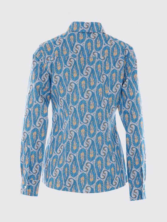 26SS 에트로 블라우스 WRIA002099SAEH6 X0809 Gnawed Blue - ETRO